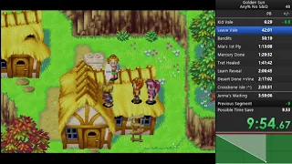 Golden Sun Any% No Save+Quit OLD