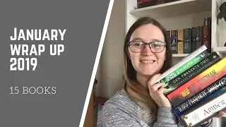 January Wrap Up 2019 | 15 Books! #StephenKing #JoeHill #Booktubesff + more