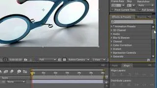 Использование палитры эффектов в Adobe After Effects CS5 (29/49)