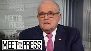 Rudy Giuliani: Trump ‘Has To Sit Down With Vladimir Putin’ (Full) | Meet The Press | NBC News