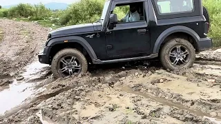 Mud off-roading || Thar mud off-roading | off-roading in mud