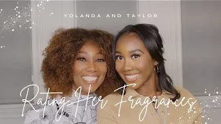 RATING MY MOM'S FRAGRANCE COLLECTION | Taylor Ayanna Crawford