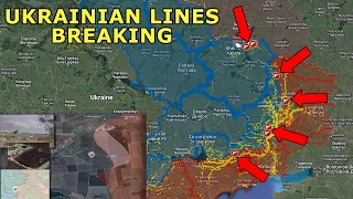 Russian Forces Breaking Ukrainian Lines Across The Front With Numerous Assaults