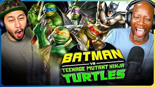 BATMAN VS. TEENAGE MUTANT NINJA TURTLES (2019) Movie Reaction! | First Time Watch | DC | Troy Baker