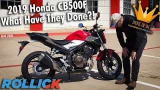 2019 Honda CB500F First Ride Review [Almost Great]