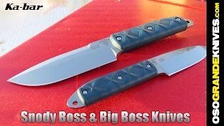 Ka-Bar Snody Boss vs Snody Big Boss Knife Comparison | OsoGrandeKnives