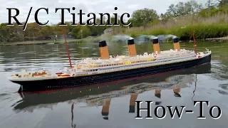 R/C Titanic Model: How It's Made