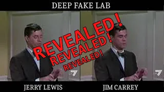 DeepFake Jerry Lewis to Jim Carrey REVEALED!