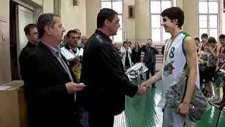 Ukrainian Youth Basketball League. Boys 1997. Award ceremony & Donetsk team interviews