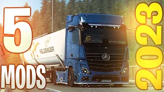 These 5 🔥 2023 MODS for ETS2 will ELEVATE Your Game | ETS2 mods