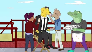 Everytime Mr Peanutbutter Acts Like A Dog on BoJack Horseman (Supercut)