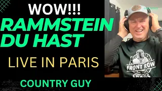 Rammstein: Paris - Du Hast (COUNTRY GUY REACTS)