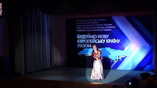 Lenara Osmanova (Crimean Tatar dance khaitarma) - Kyiv, Ukraine - 2016