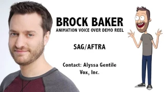 Brock Baker - Animation Voice Over Demo Reel