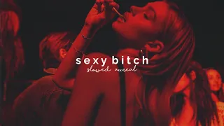 david guetta - sexy bitch ft. akon (slowed + reverb)