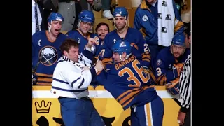 Matt Barnaby Destroys Kirk Muller, Greatest Hockey Fights