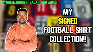 MY CRAZY SIGNED FOOTBALL SHIRT/MEMORABILIA COLLECTION