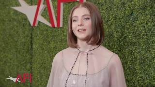 JOJO RABBIT star Thomasin McKenzie on the film at AFI AWARDS 2019