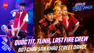 Quốc Tít, tlinh cùng Low G, Last Fire Crew đốt cháy sàn đấu chung kết Street Dance Việt Nam