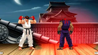 MASTER RYU VS EVIL RYU! EPIC FIGHT!