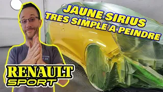 Le jaune SIRIUS c'est pas si compliqué finalement. La CLIO 4 RS quasi finie