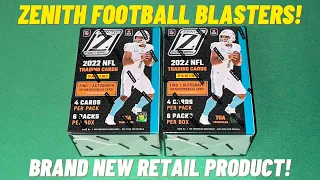 2022 Panini Zenith Football Blaster Box Opening Review! Nice Product Debut! New Retail Sports Cards!