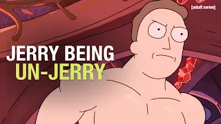 Jerry Being Surprisingly Un-Jerry | Rick and Morty | adult swim