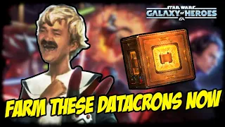 Farm THESE Datacrons NOW Before It's Too Late! | Star Wars: Galaxy of Heroes