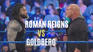 WWE Goldberg vs Roman Reigns Full Match in WWE 2k22 - wwe elimination chamber 2022