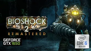 BioShock 2 Remastered GTX 1650 & i5 10400F Gaming Benchmark 1080p MAX Settings