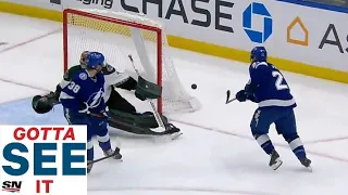 GOTTA SEE IT: Brayden Point Displays Incredible Hand-Eye With Beautiful Volleyed Goal