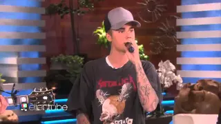 Justin Bieber Talking about Selena Gomez On Ellen and Acoustic version of Sorry