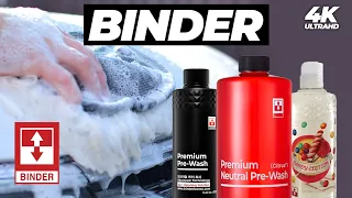 Binder Premium Car Care. Расслабляющая мойка машины. В чем отличие от FIREBALL?