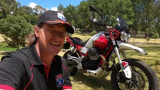 Ride and full review of the Moto Guzzi V85 TT