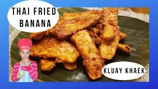 Thai Fried Banana recipe กล้วยแขกทอดกรอบ สร้างรายได้