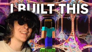 How I built the 4th Dimension in Minecraft | REACTION