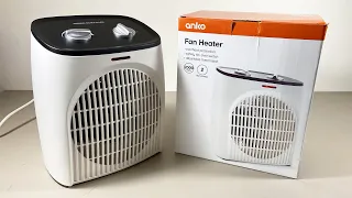 Fan Heater 1800 - 2000W unboxing and review