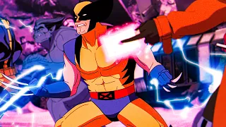 X-Men '97 Clip - X-Men vs. Sentinels Fight (2024)