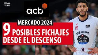 ¿PESCAR FICHAJES desde EQUIPOS DESCENDIDOS? ¿TIENEN SITIO en LIGA ACB? ¿EN QUÉ EQUIPOS ENCAJAN?