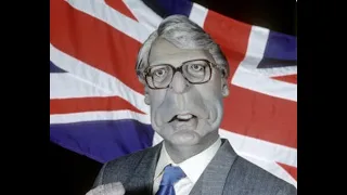 John Major on Spitting Image - the Grey Man of 10 Downing Street !