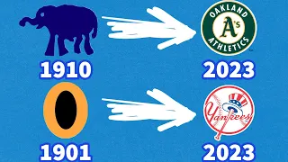 MLB Team Logo Evolution (1900-2023)