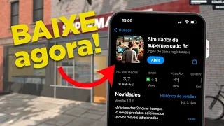 Lançamento Exclusivo! Supermarket Simulator para celular