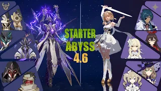 4.6 Spiral Abyss Starter Team 기본캐 36별