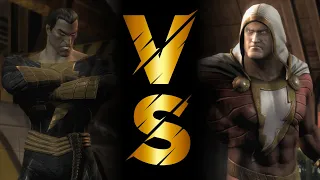 Black Adam Vs Shazam - Injustice Gods Among Us  Gameplay FULL HD