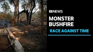 Catastrophic fire danger looms in Victoria as bushfire continues to burn | ABC News