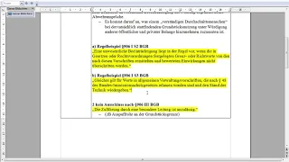 16 §1004 BGB Schema Beseitigungs-/Unterlassungsanspruch. Störer, Duldungspflicht,