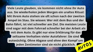 LESEN: читаем базовые тексты на немецком, тема: Autos in der Stadt✅️