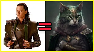 AVENGERS but IT'S CAT-VENGERS 😳 All Characters