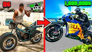 PASO de MOTORISTA POBRE a RICO en GTA 5!