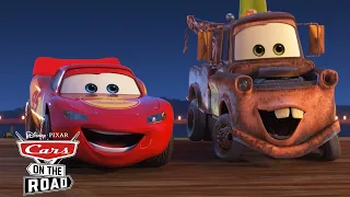 Lightning McQueen and Mater Attend the Circus | Cars on the Road | Pixar Cars